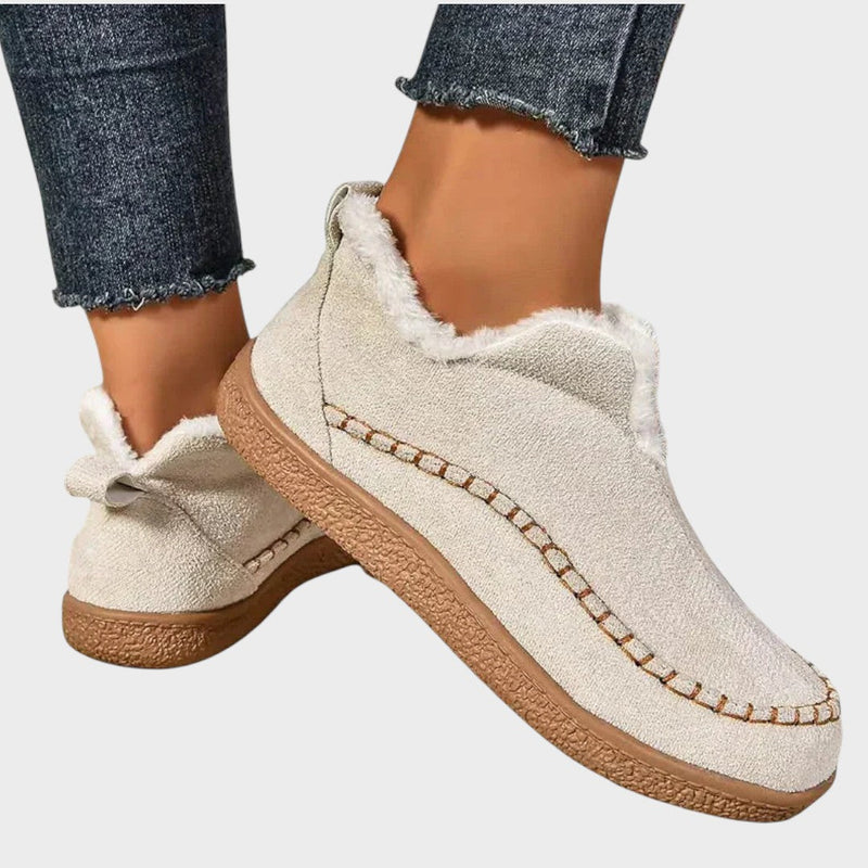 Maria | Orthopaedic Ankle Boots with Fur