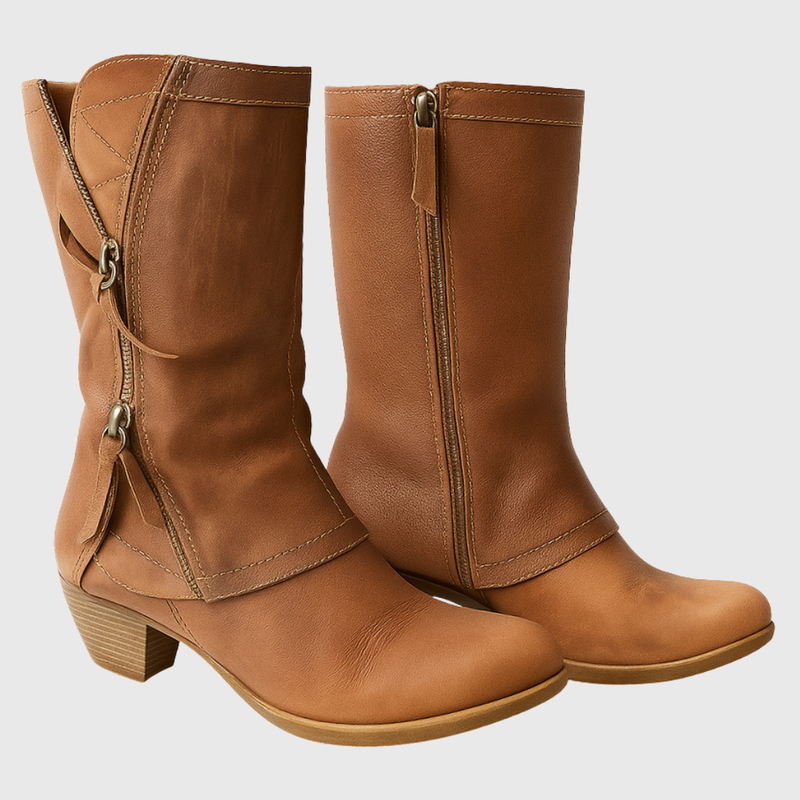 Faye – Mid-Calf Autumn Boots