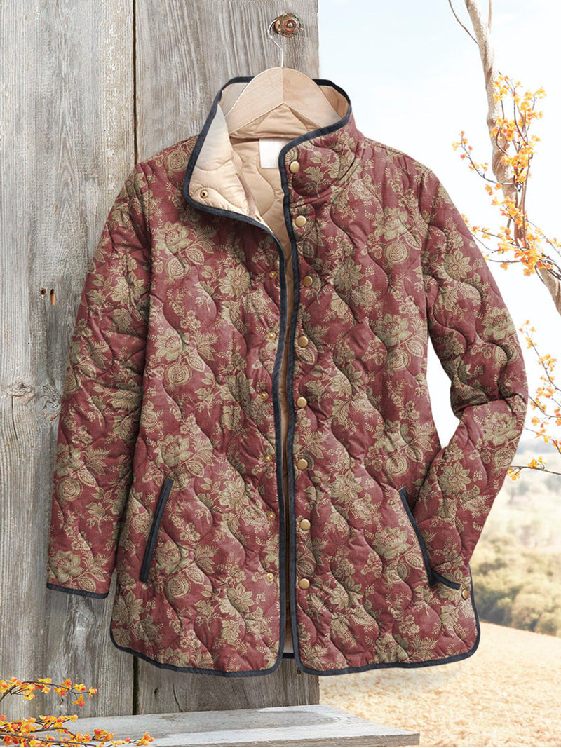 Joan | Vintage Patchwork Quilted Jacket