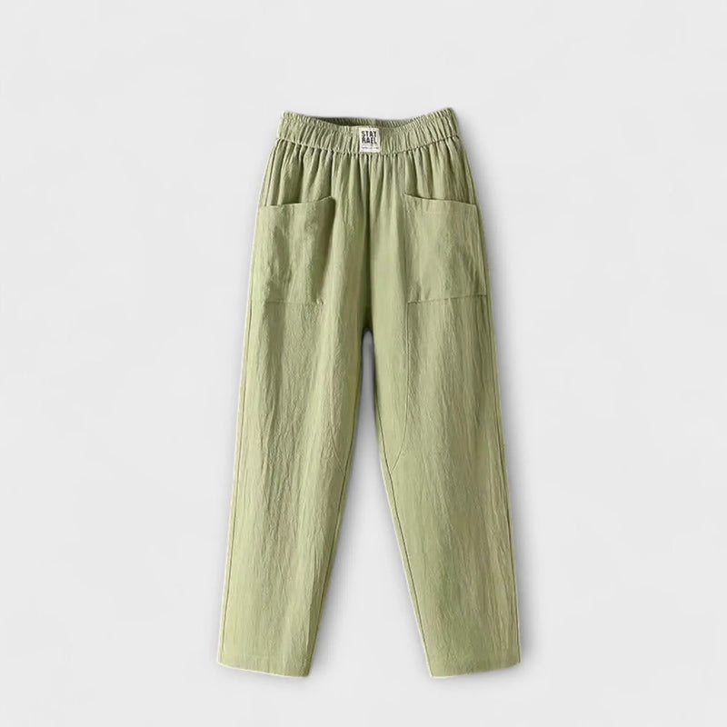 Maya | Linen and Cotton Trousers