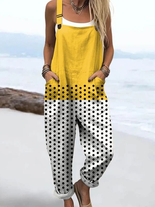 Celine | Lemon Shade Dungarees