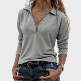 Dulce | Fine Knit Zip Sweater