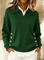 Vynette | Polo-Collar V-Neck Jumper