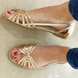 Eleonore - Golden Summer Sandals