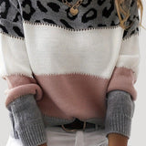 Sophie Knitted Jumper with Playful Pattern