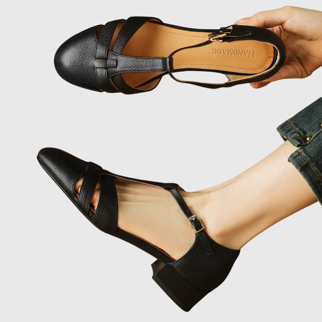 Sylvia | T-Bar Ballet Flats