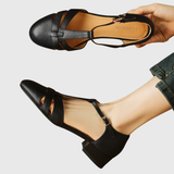 Sylvia | T-Bar Ballet Flats