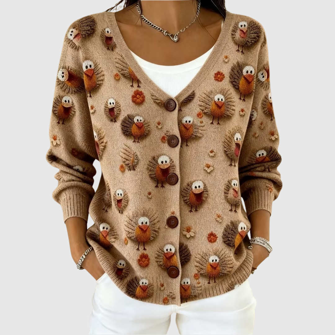 Tabitha | Button-Front Cardigan