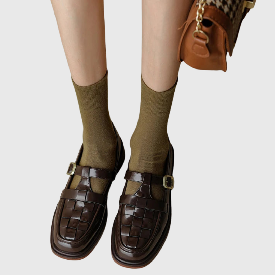 Elsie | Retro Ballet Flats