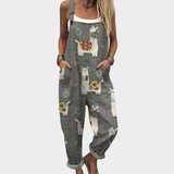 Maya | Grey Dungarees