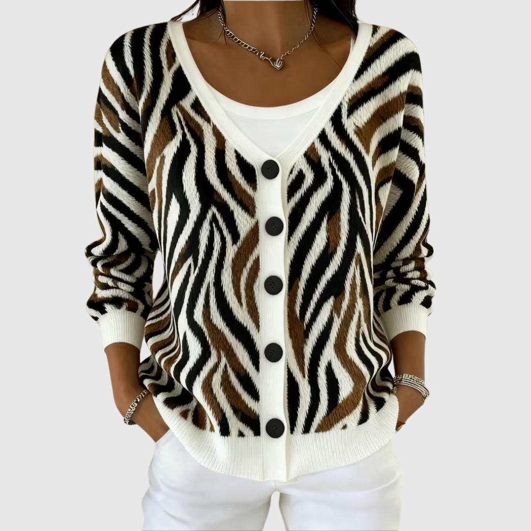 Edith | Button-Front Cardigan