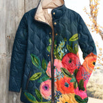 Frances | Country Floral Quilted Jacket
