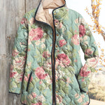 Winifred | Vintage Daisy Quilted Jacket