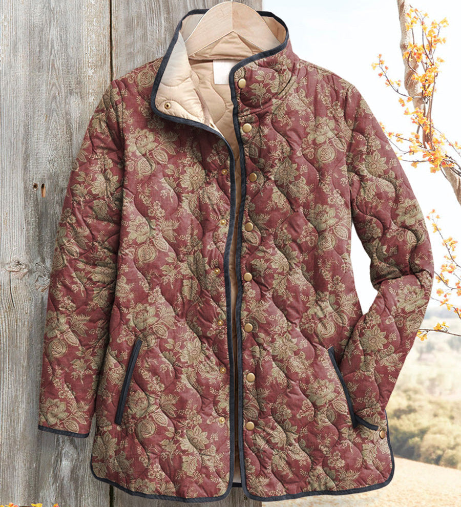 Joan | Vintage Patchwork Quilted Jacket