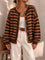 Mabel | Striped Knit Cardigan for Women