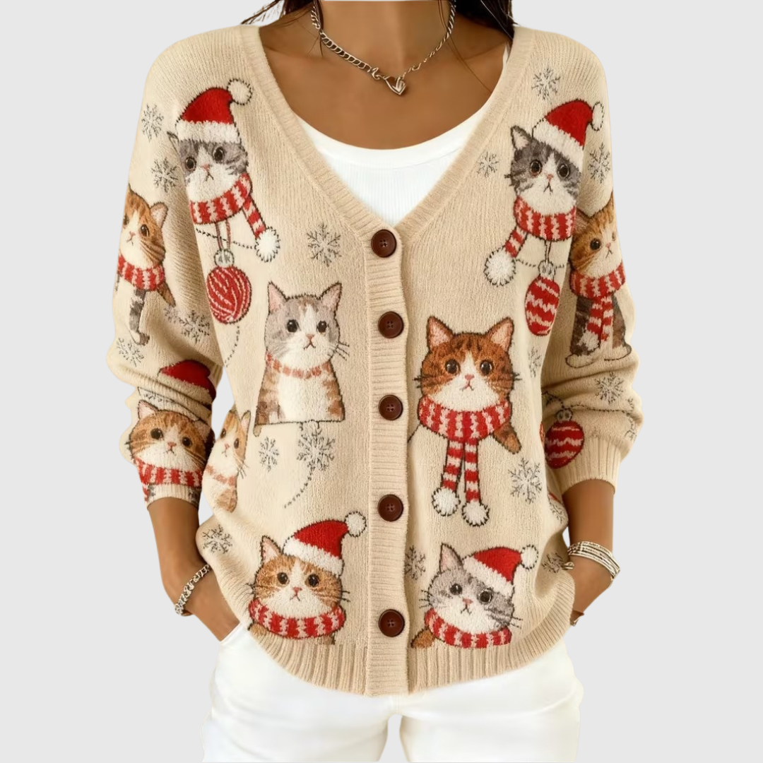Nancy | Button-Front Cardigan