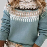 Gemma Textured Round Neck Jumper