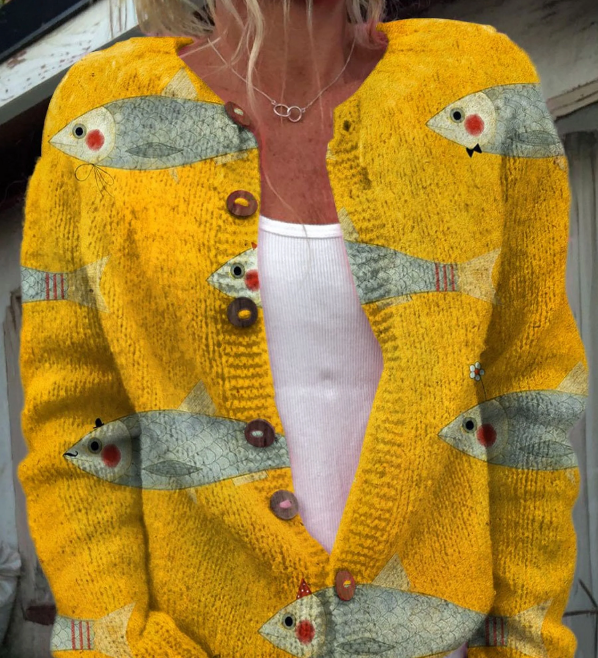 Anouk | Vintage Knit Cardigan