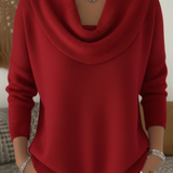 Thea | Cowl Neck Merino Wool Jumper