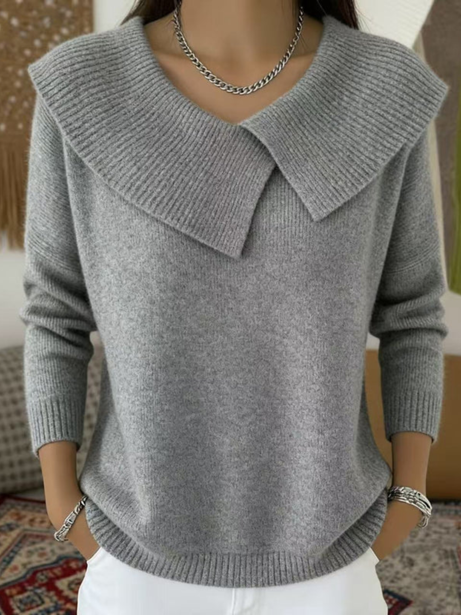 Alma | Warm Soft-Collar Jumper