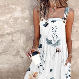 Fiona | Floral Dungarees