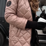 Martina | Elegant Padded Down Jacket with Hood