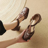 Pearl | Square-Toe Sandals