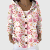 Harriet | Hooded Button Cardigan