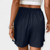 Elegant Pleated Shorts