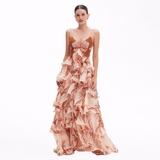 Nahia | Dress with Ruffles