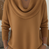 Thea | Cowl Neck Merino Wool Jumper