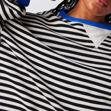 Pippa | Women's Oversized Striped Batwing Knit Sweater