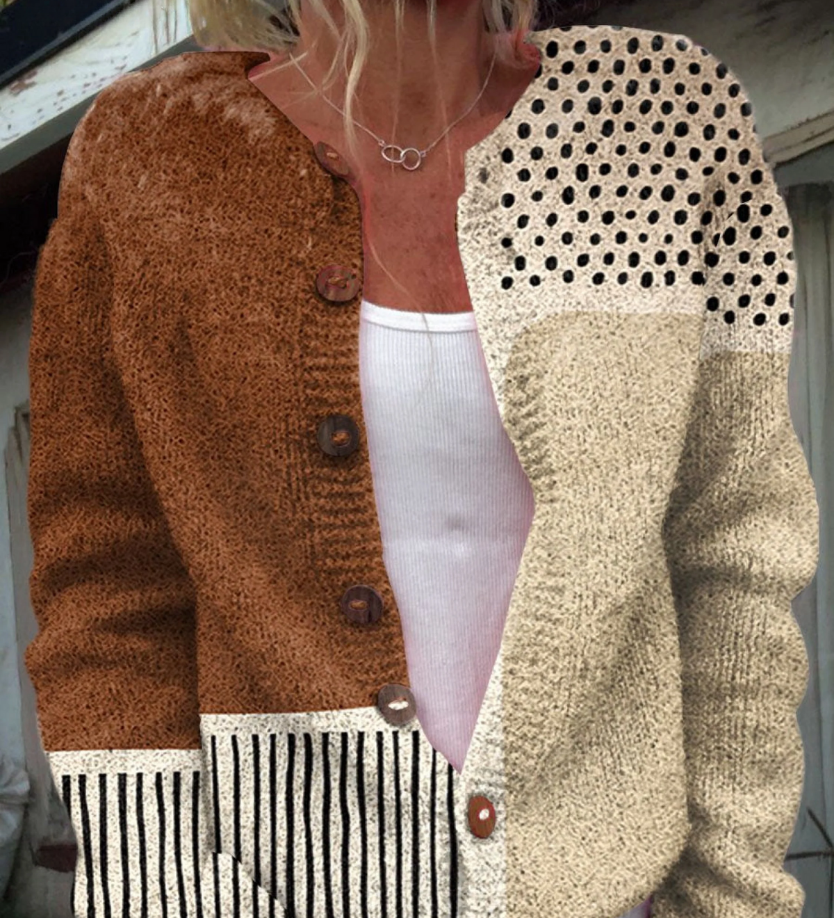 Eloise | Vintage Knit Cardigan