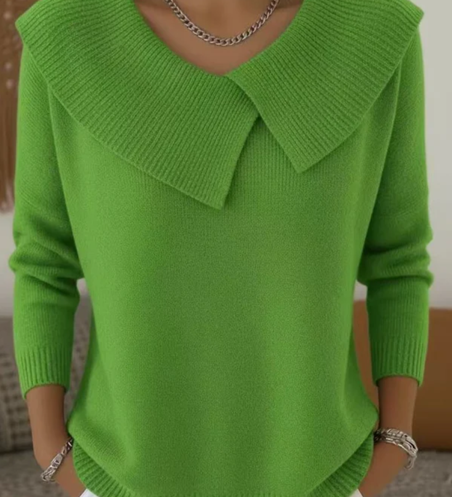 Alma | Warm Soft-Collar Jumper
