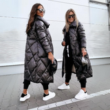 Aurelia | Long Winter Coat, Windproof and Water-Resistant