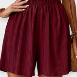 Elegant Pleated Shorts