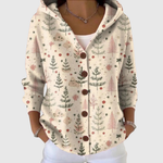 Prudence | Hooded Button Cardigan