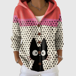 Clarissa | Hooded Button Cardigan