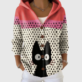 Clarissa | Hooded Button Cardigan