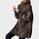 Sarah | Oversized High Neck Jumper