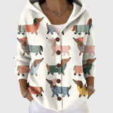 Daphne | Hooded Button Cardigan