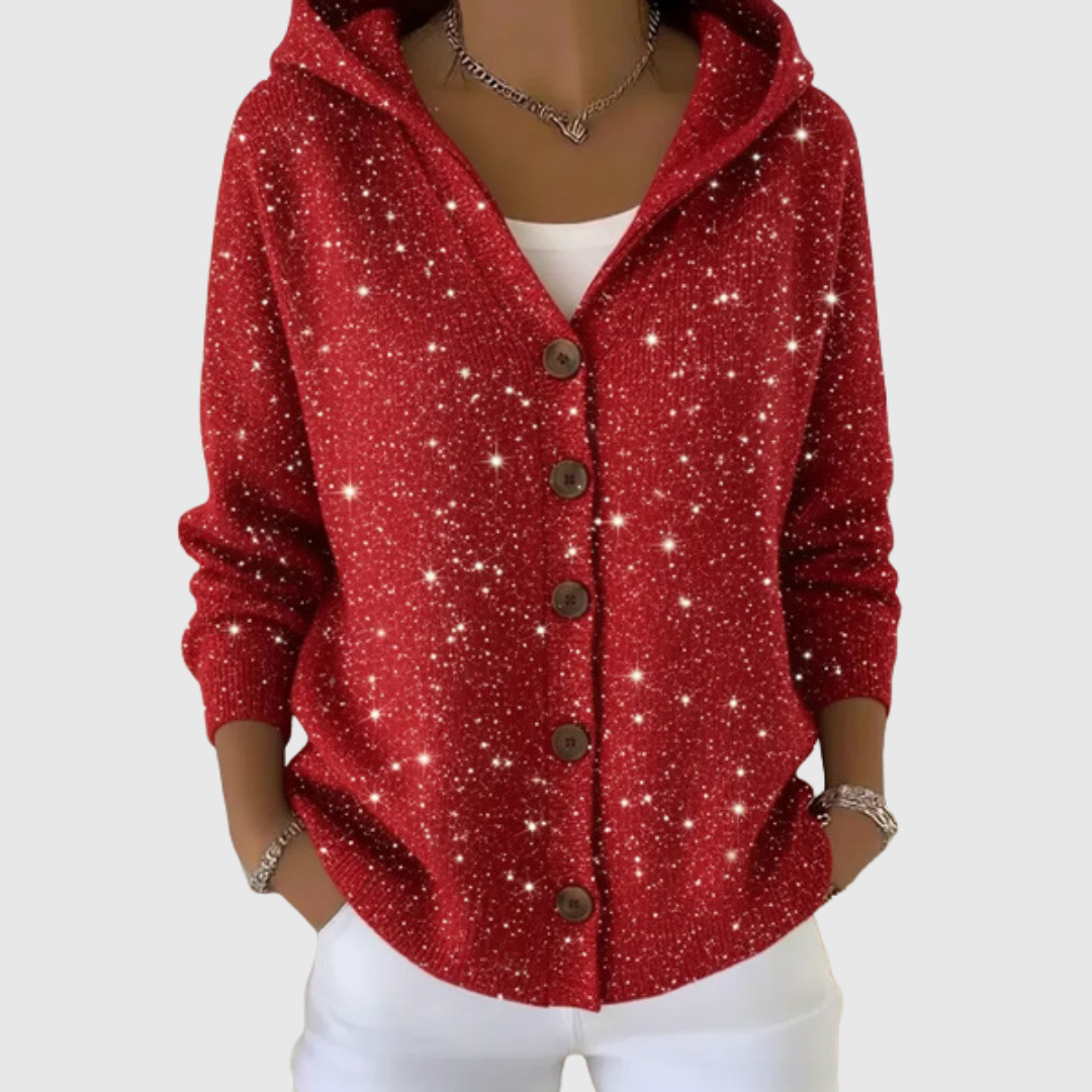 Nora | Hooded Button Cardigan
