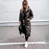 Aurelia | Long Winter Coat, Windproof and Water-Resistant