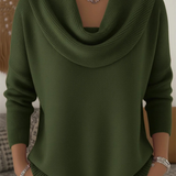 Thea | Cowl Neck Merino Wool Jumper