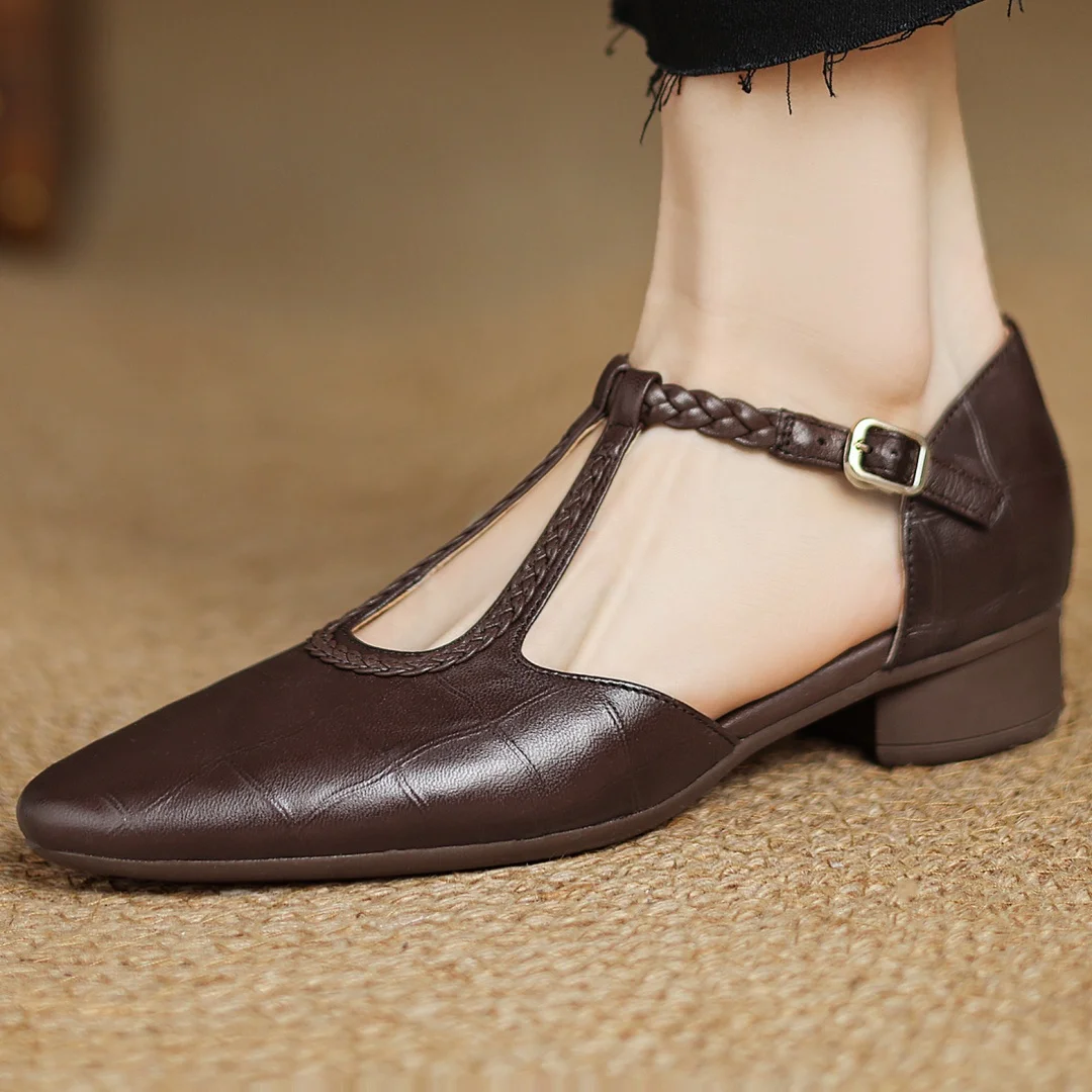 Gladys | Kepa Leather Mary Janes