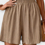 Elegant Pleated Shorts