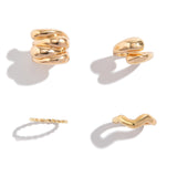 4-Piece Metal Ring Set
