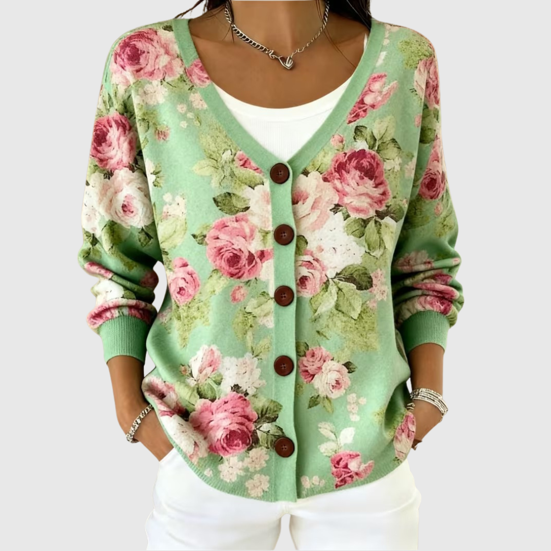 Eleanor | Button-Front Cardigan