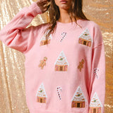 Jocelyn | Women's Winter Christmas Crew Neck Sweater