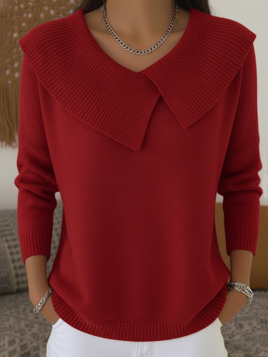 Alma | Warm Soft-Collar Jumper